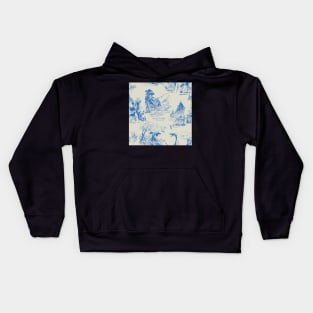 Asian toile Kids Hoodie